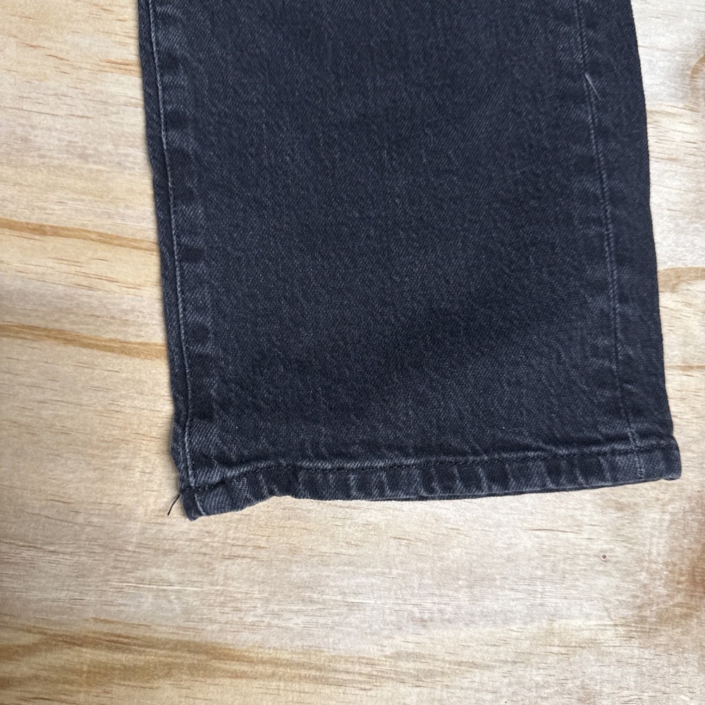 BDG URBAN‎ OUTFITTERS BLACK STRETCH COWBOY STRAIGHT LEG HIGH RISE JEANS SZ 27 - Picture 2 of 8